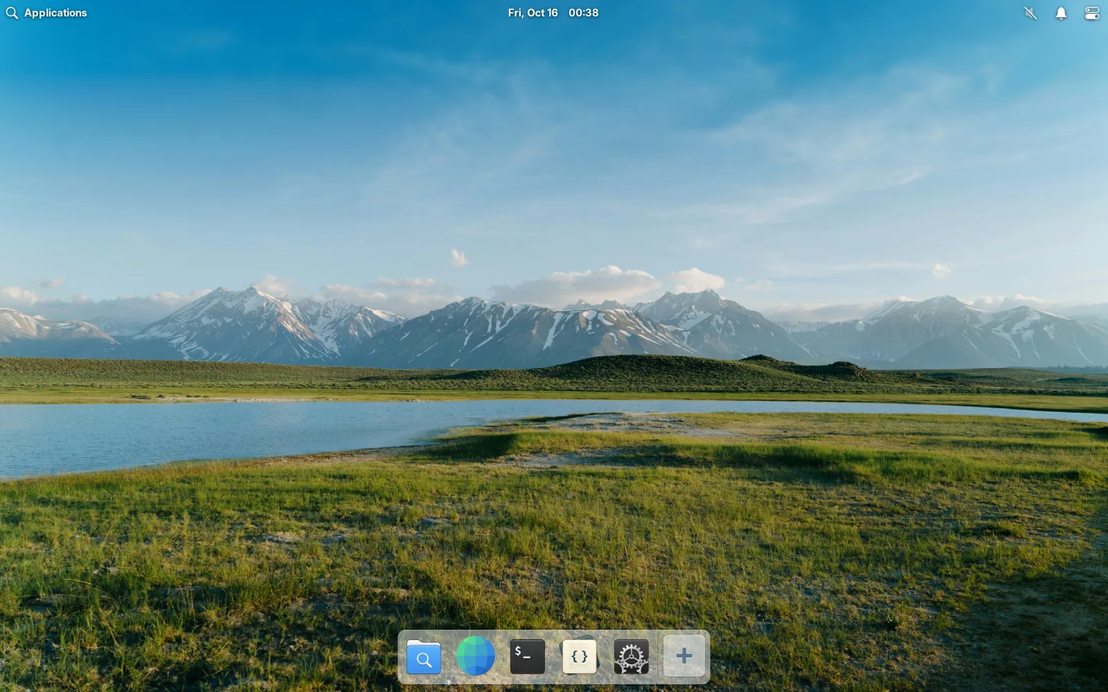 elementary OS running on an Android tablet