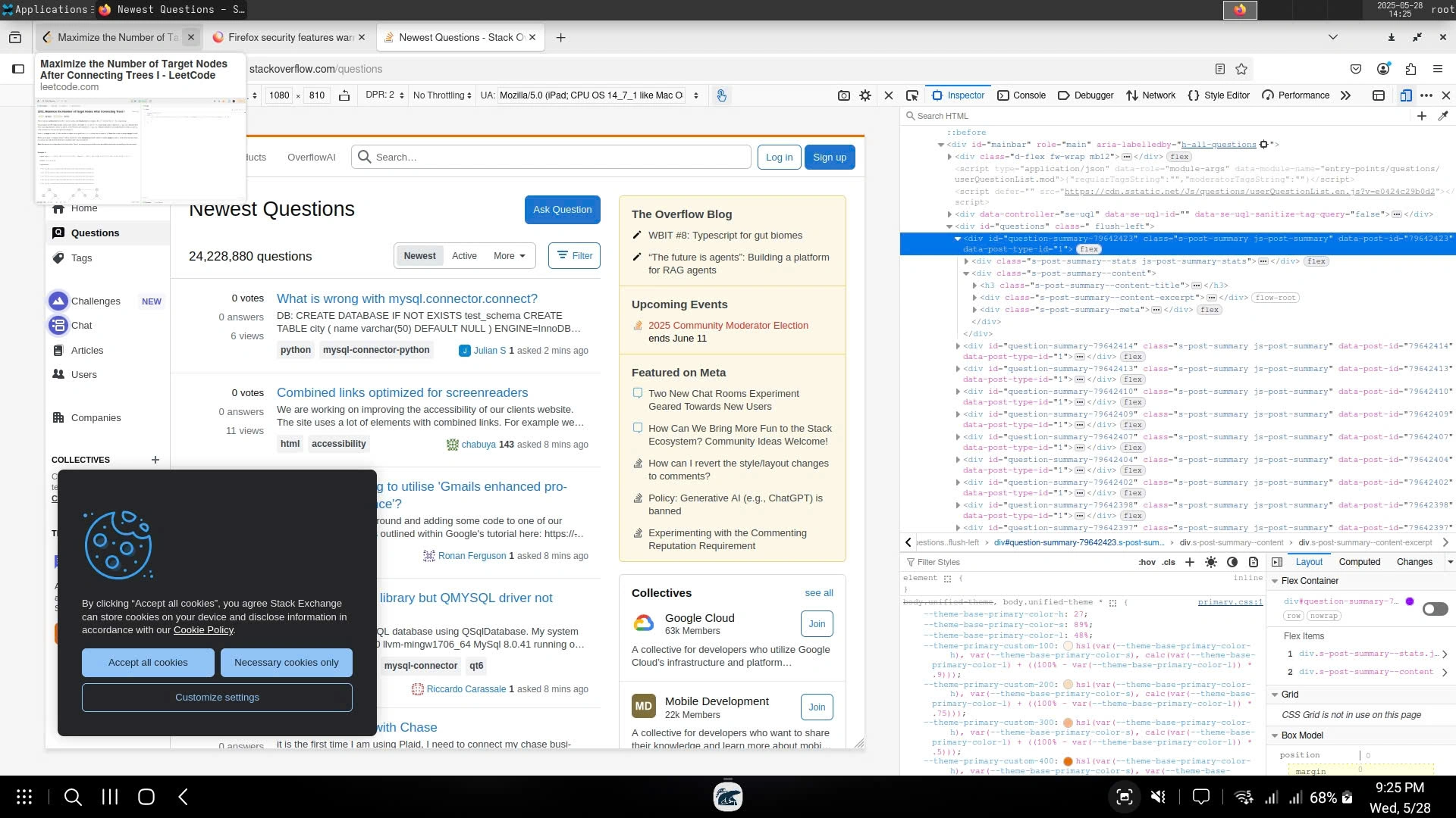Firefox on Local Desktop