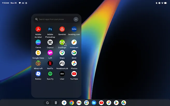 Googlebook Cast My Apps